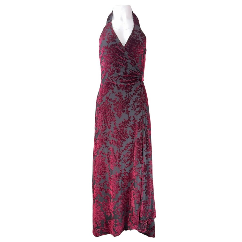 Dress the Population Devore Halter Dress